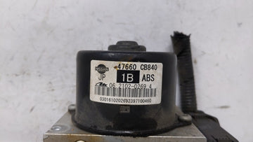 2005-2007 Nissan Murano ABS Pump Control Module Replacement P/N:47660 CB840 Fits Fits 2005 2006 2007 OEM Used Auto Parts