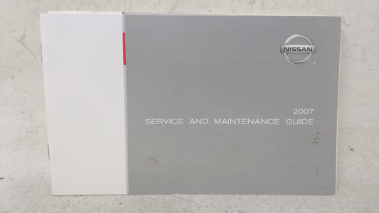 2007 Nissan Pathfinder Owners Manual Book Guide OEM Used Auto Parts