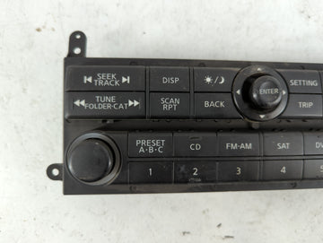 2006-2012 Nissan Pathfinder Radio AM FM Cd Player Receiver Replacement P/N:28395 ZP80A Fits OEM Used Auto Parts