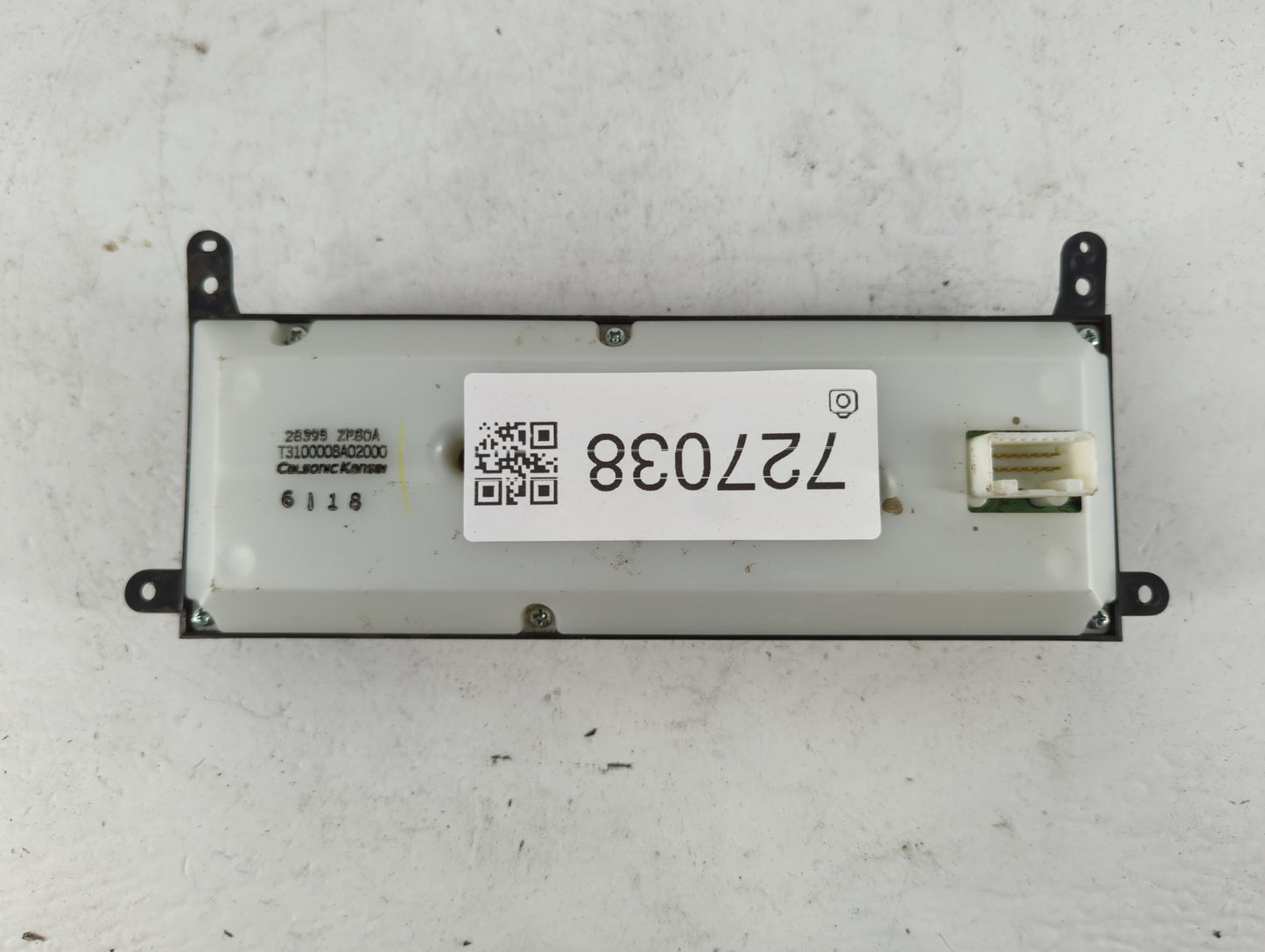 2006-2012 Nissan Pathfinder Radio AM FM Cd Player Receiver Replacement P/N:28395 ZP80A Fits OEM Used Auto Parts - Oemusedaut