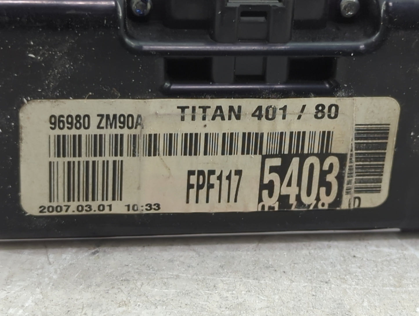 2007-2009 Nissan Quest Climate Control Module Temperature AC/Heater Replacement P/N:96980 ZM90A Fits Fits 2007 2008 2009 OEM