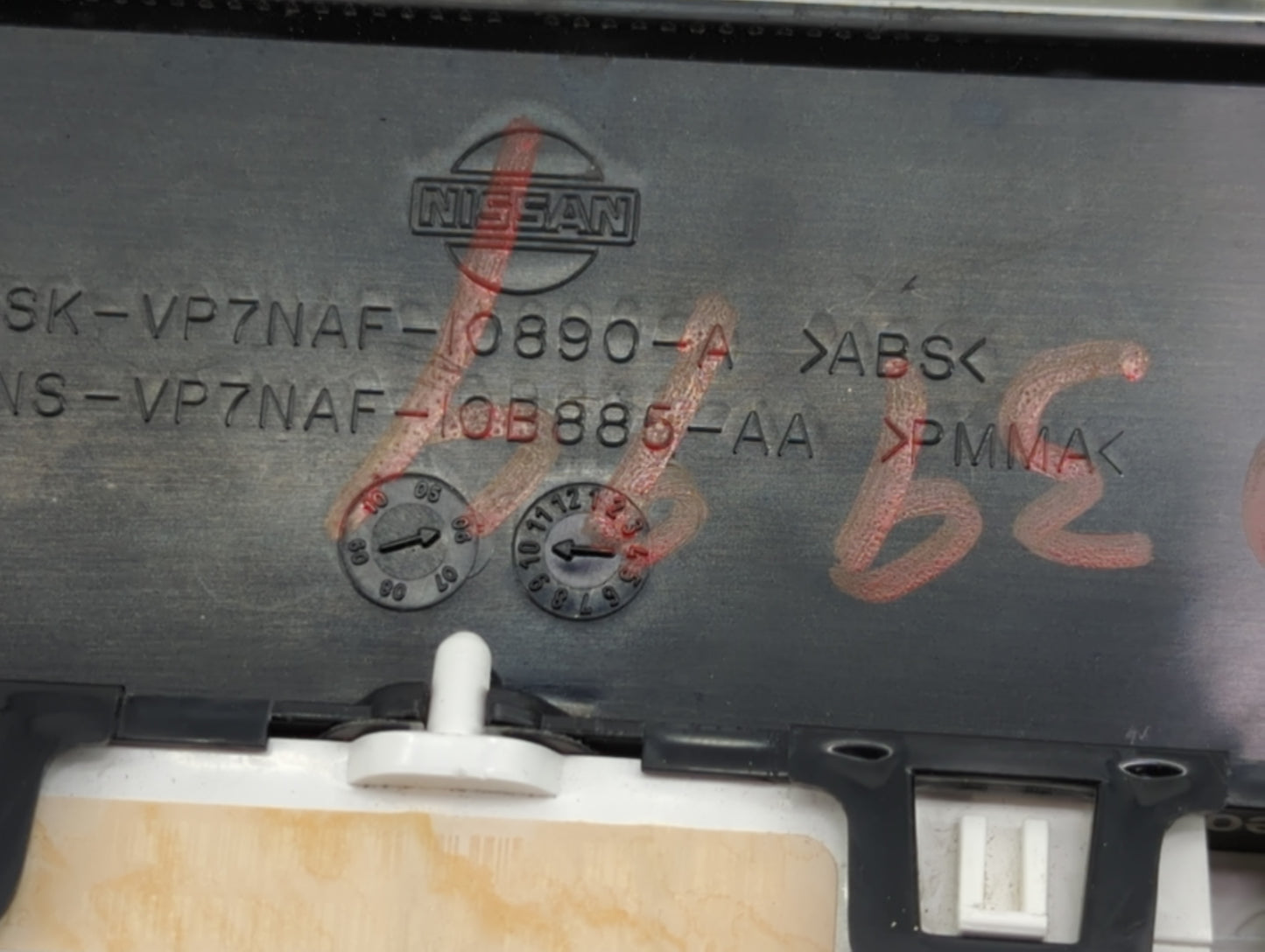 2007-2009 Nissan Quest Instrument Cluster Speedometer Gauges P/N:VP7NAF-10890-A VP7NAF-10B885-AA Miles: Fits Fits 2007 2008