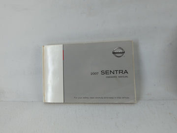 2007 Nissan Sentra Owners Manual Book Guide OEM Used Auto Parts