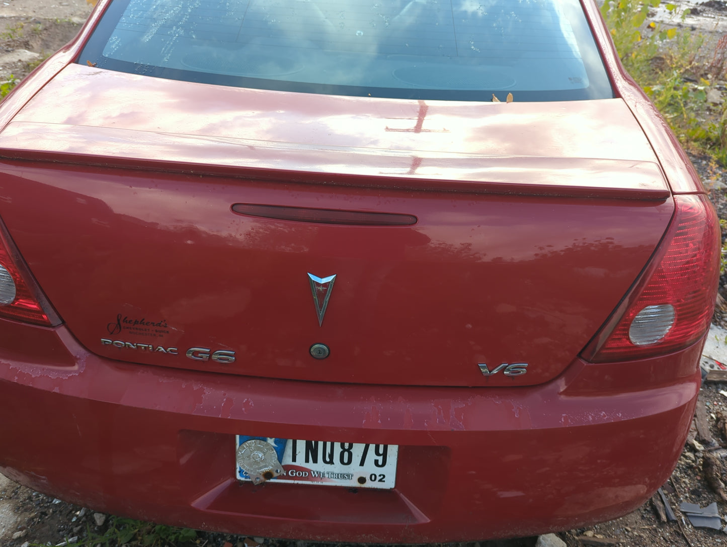 2005-2010 Pontiac G6 Trunk/decklid/hatch/tailgate Oem - Oemusedautoparts1.com