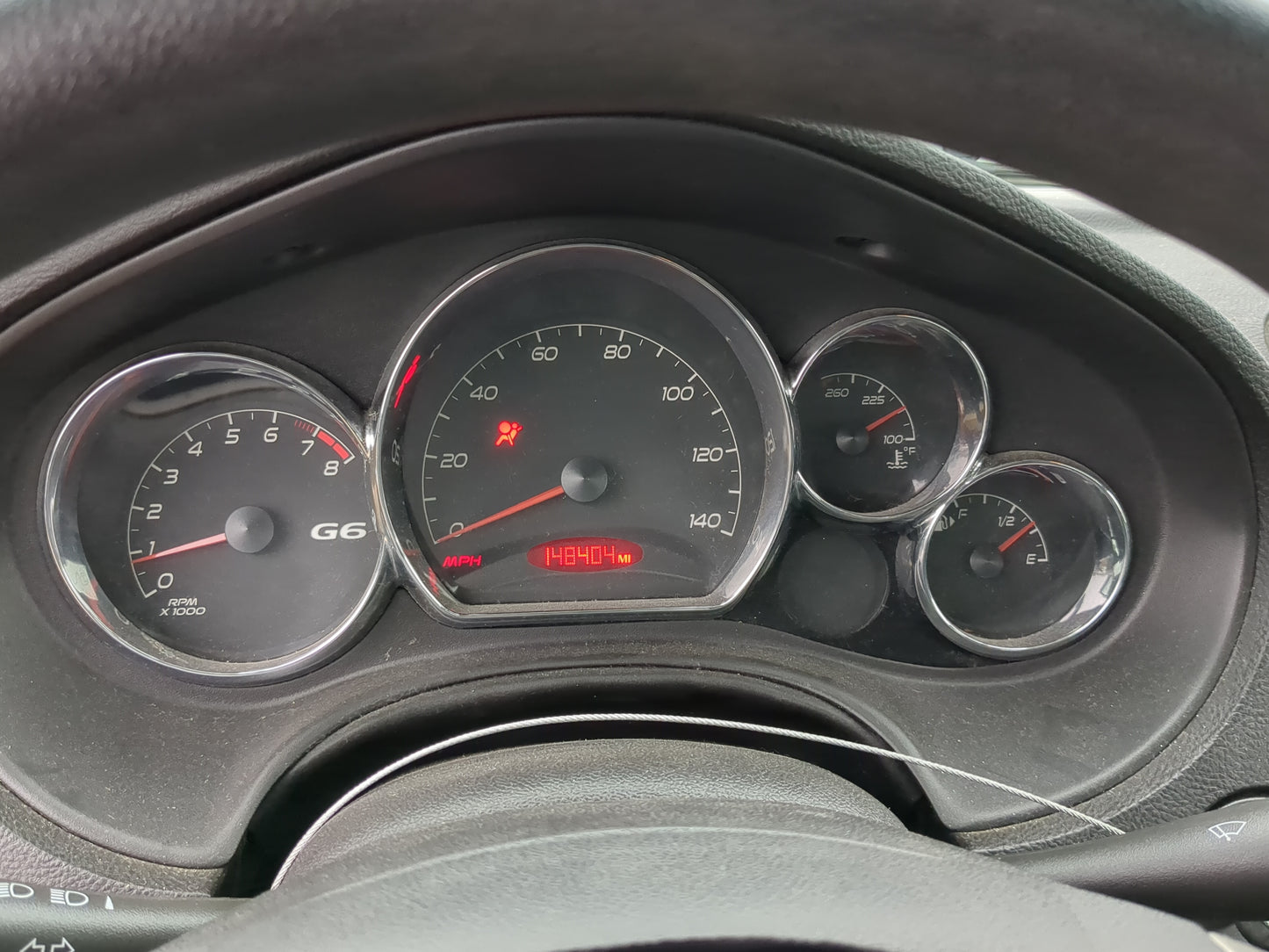 2005-2007 Pontiac G6 Instrument Cluster Speedometer Gauges Fits Fits 2005 2006 2007 OEM Used Auto Parts - Oemusedautoparts1.