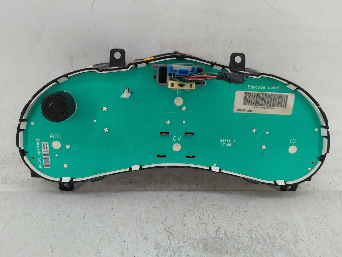 2007 Pontiac G6 Instrument Cluster Speedometer Gauges P/N:15874740 Miles:100K Fits OEM Used Auto Parts - Oemusedautoparts1.c