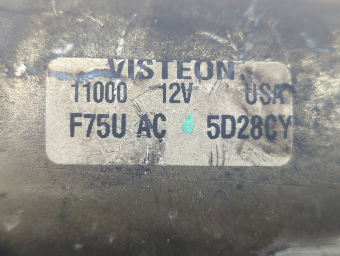 2007 Pontiac Grand Am Car Starter Motor Solenoid OEM P/N:6W1T-11000-AA Fits OEM Used Auto Parts - Oemusedautoparts1.com