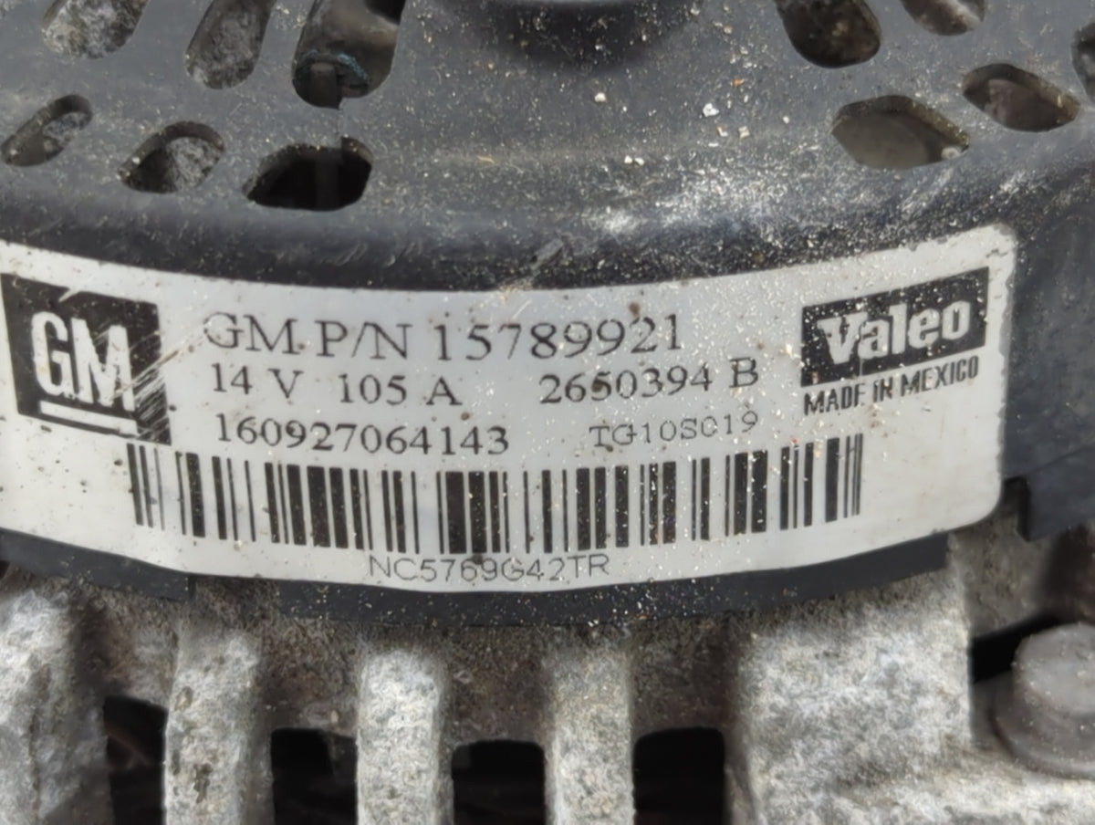 2003-2007 Saturn Ion Alternator Replacement Generator Charging Assembly Engine OEM P/N:15789921 Fits OEM Used Auto Parts - O