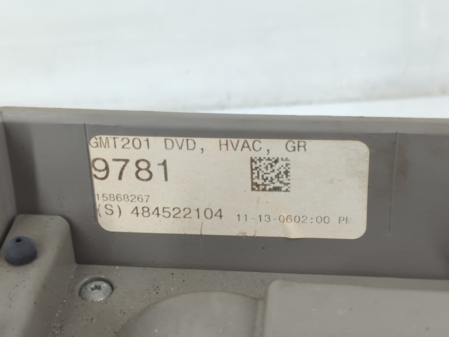 2007-2007 Saturn Relay Information Display Screen - Oemusedautoparts1.com