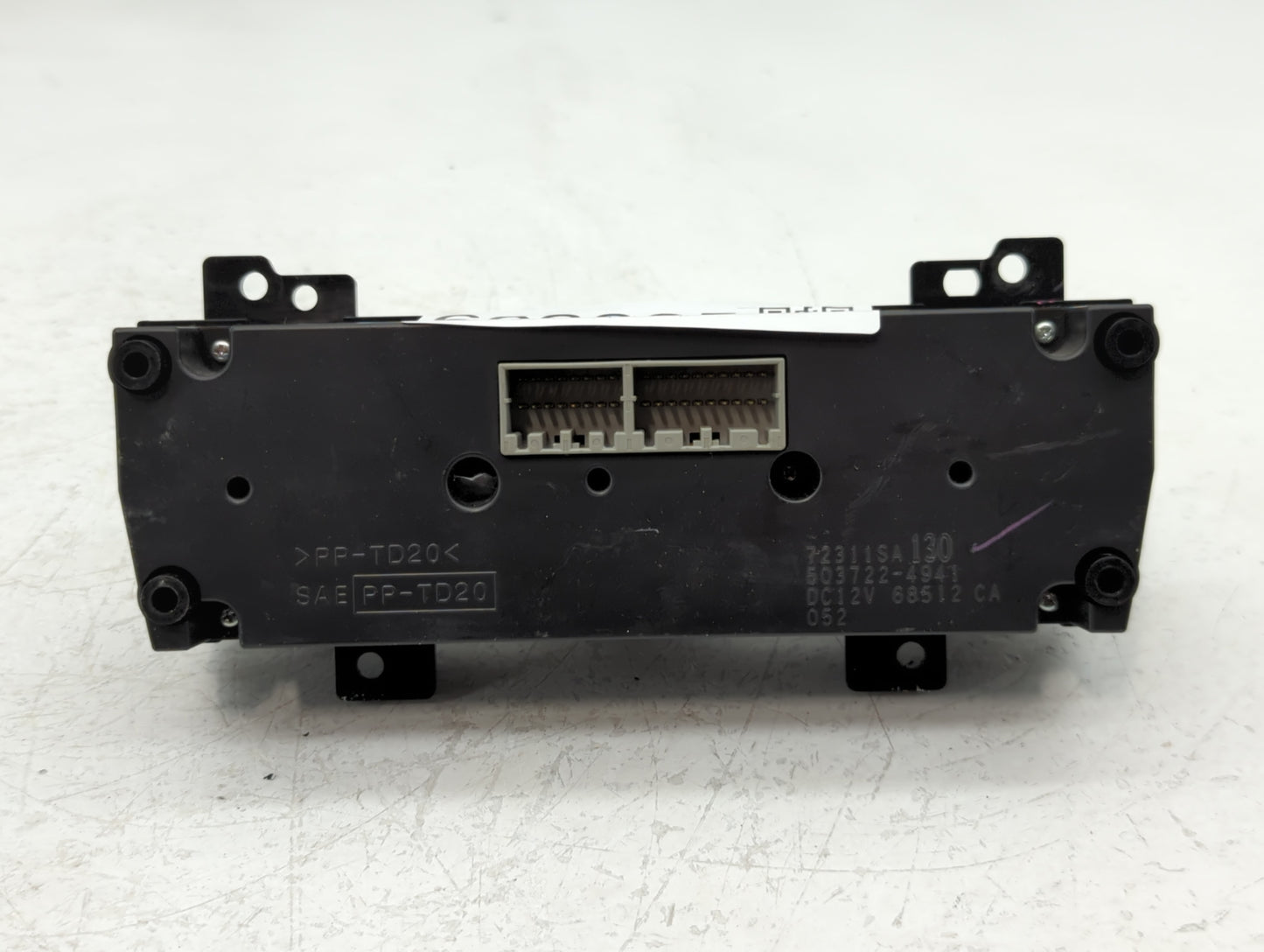 2007 Subaru Forester Climate Control Module Temperature AC/Heater Replacement P/N:503722-4941 72311SA130 Fits OEM Used Auto