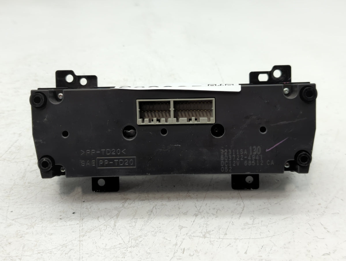 2007-2008 Subaru Forester Climate Control Module Temperature AC/Heater Replacement P/N:503722-4941 72311SA130 Fits Fits 2007