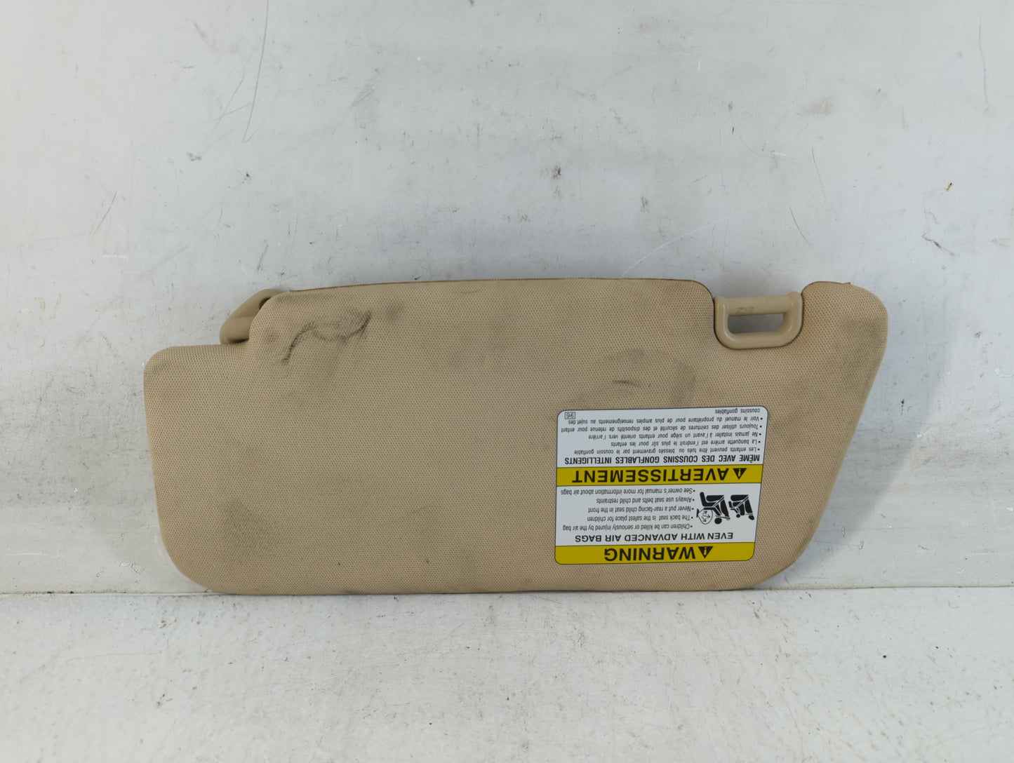 2006-2008 Subaru Forester Sun Visor Shade Replacement Passenger Right Mirror Fits Fits 2006 2007 2008 OEM Used Auto Parts -
