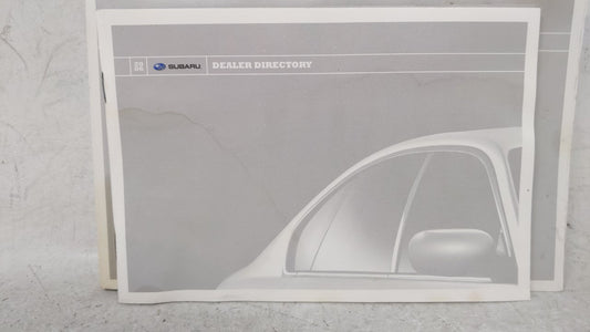 2007 Subaru Impreza Owners Manual Book Guide OEM Used Auto Parts