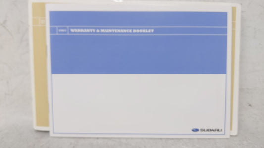 2007 Subaru Legacy Owners Manual Book Guide OEM Used Auto Parts