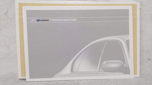 2007 Subaru Legacy Owners Manual Book Guide OEM Used Auto Parts