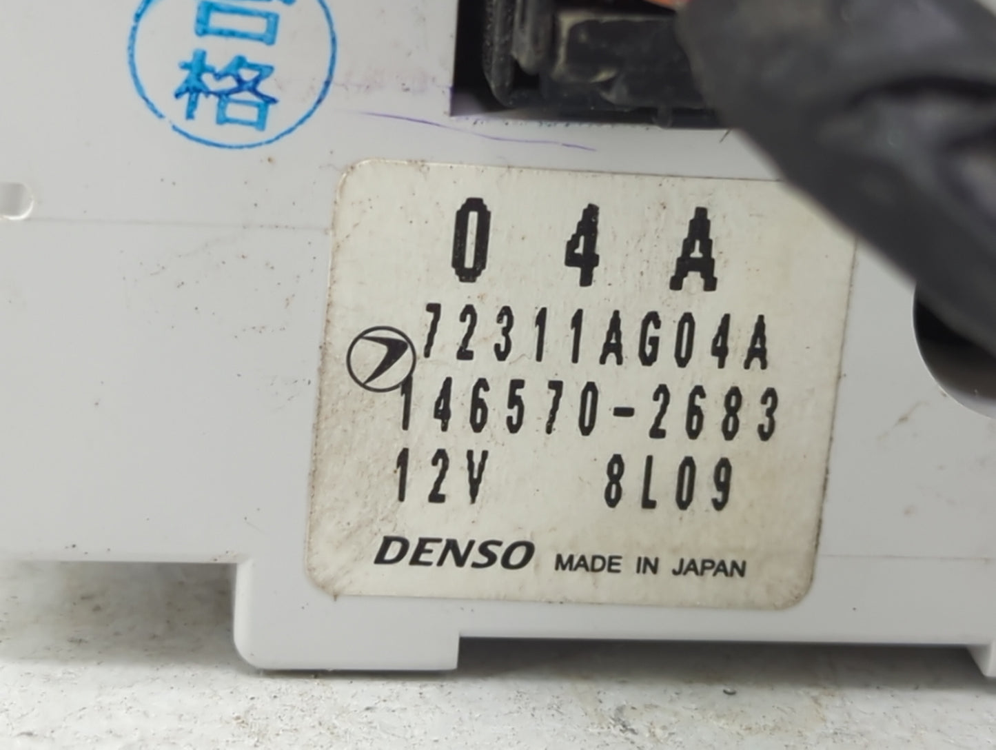 2007 Subaru Legacy Climate Control Module Temperature AC/Heater Replacement P/N:72311AG04A 146570-2683 Fits OEM Used Auto Pa