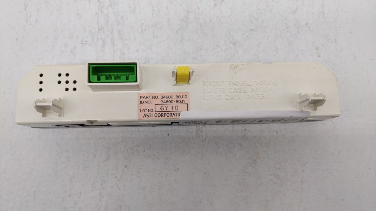 2007-2012 Suzuki Sx4 Information Display Screen - Oemusedautoparts1.com