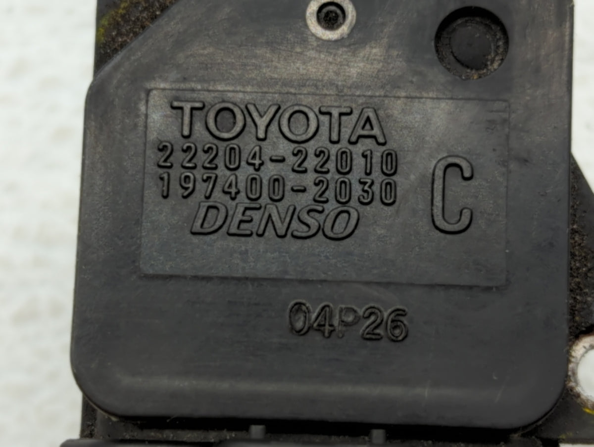 2003-2009 Toyota 4runner Mass Air Flow Meter Maf Sensor 404992 - Oemusedautoparts1.com