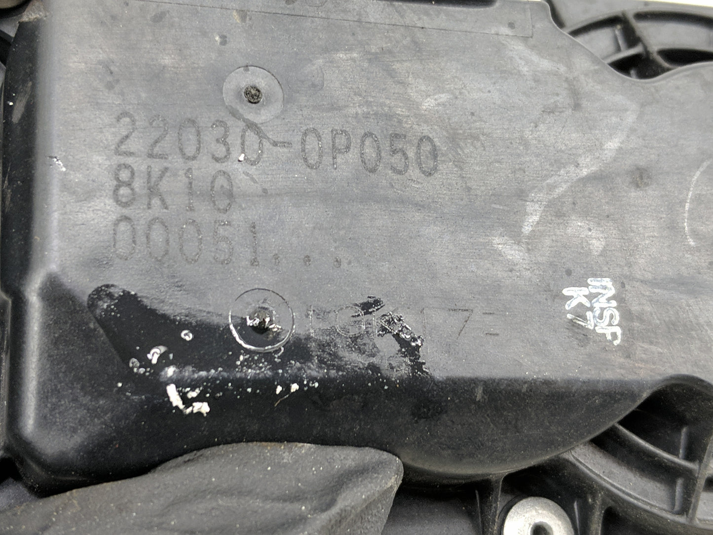 2005-2018 Toyota Avalon Throttle Body P/N:22030-0P050 Fits OEM Used Auto Parts - Oemusedautoparts1.com