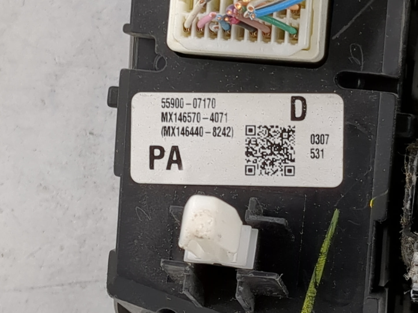 2005-2010 Toyota Avalon Climate Control Module Temperature AC/Heater Replacement P/N:55900-07170 MX146570-4071 Fits OEM Used