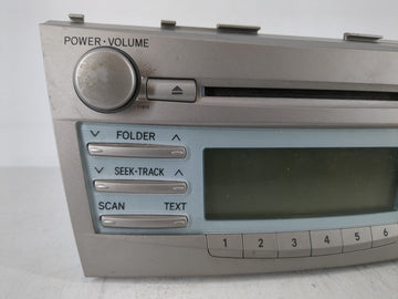 2007-2009 Toyota Camry Radio AM FM Cd Player Receiver Replacement P/N:86120-06180 Fits Fits 2007 2008 2009 OEM Used Auto Parts