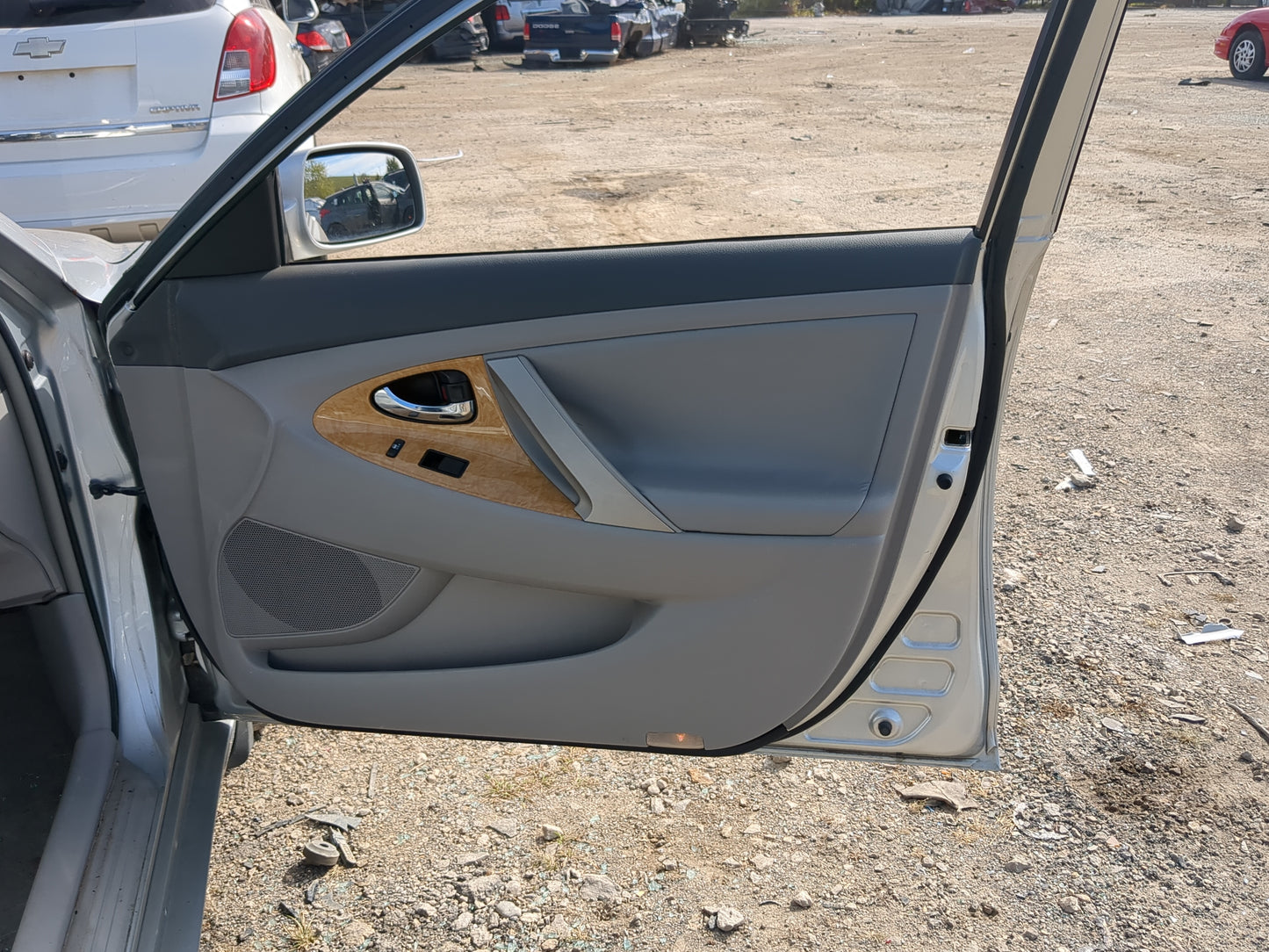 2007 Toyota Camry Front Right Passenger Interior Door Panel Trim - Oemusedautoparts1.com