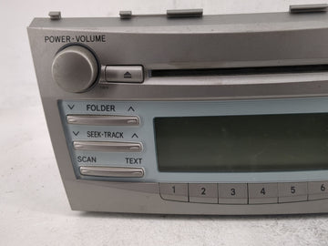 2007-2009 Toyota Camry Radio AM FM Cd Player Receiver Replacement P/N:86120-06180 Fits Fits 2007 2008 2009 OEM Used Auto Parts