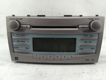 2007-2009 Toyota Camry Radio AM FM Cd Player Receiver Replacement P/N:86120-33A00 CQ-ES8560A Fits Fits 2007 2008 2009 OEM Used Auto Parts