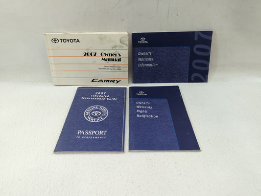 2007 Toyota Camry Owners Manual Book Guide P/N:01999-33748 OEM Used Auto Parts