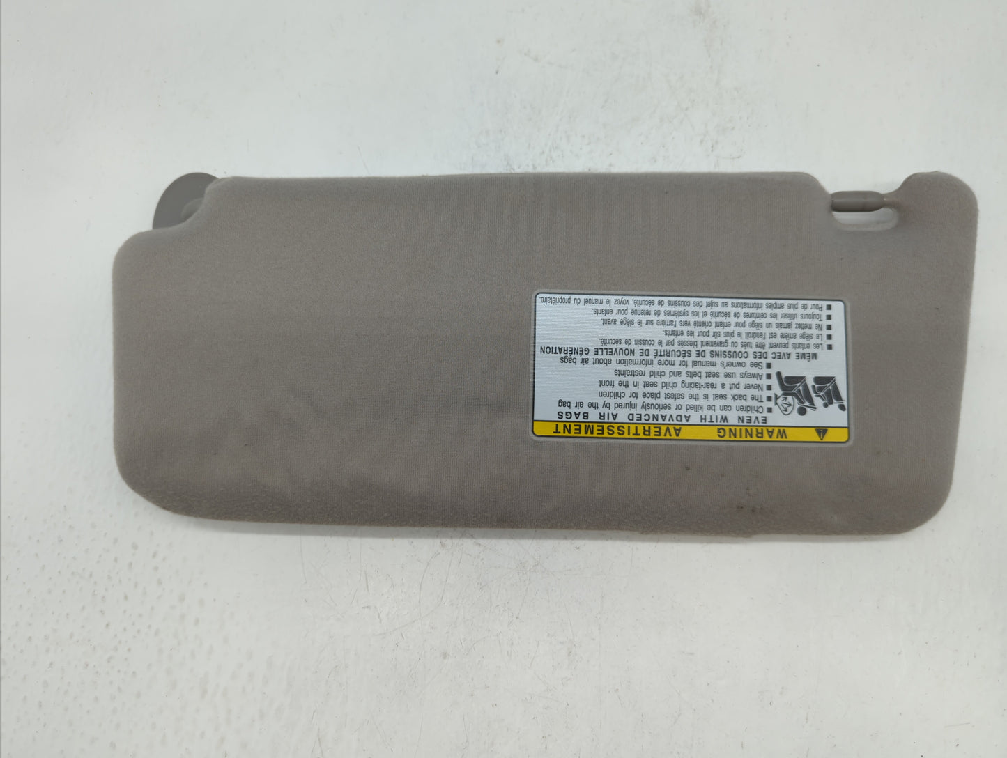 2007-2011 Toyota Camry Sun Visor Shade Replacement Passenger Right Mirror Fits Fits 2007 2008 2009 2010 2011 OEM Used Auto P