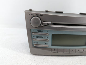 2007-2009 Toyota Camry Radio AM FM Cd Player Receiver Replacement P/N:86120-06182 86120-33890 Fits Fits 2007 2008 2009 OEM Used Auto Parts