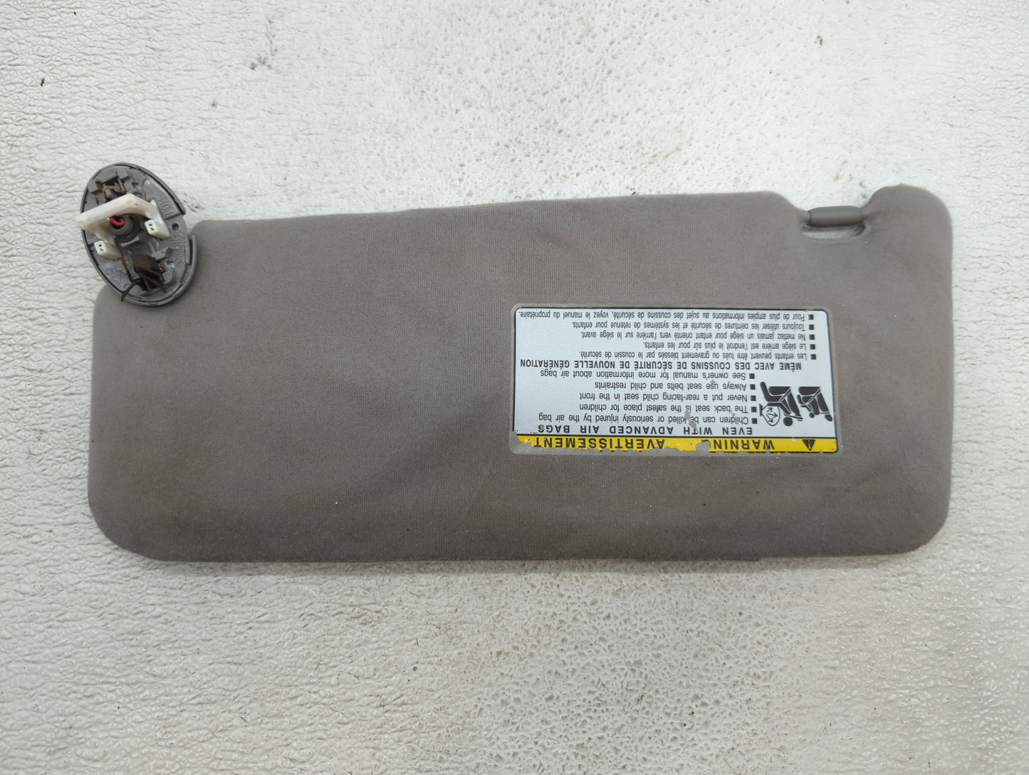 2007-2011 Toyota Camry Sun Visor Shade Replacement Passenger Right Mirror Fits Fits 2007 2008 2009 2010 2011 OEM Used Auto P