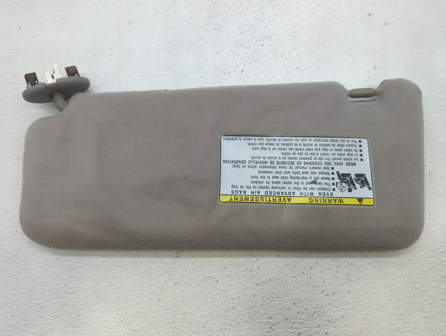 2007-2011 Toyota Camry Sun Visor Shade Replacement Passenger Right Mirror Fits Fits 2007 2008 2009 2010 2011 OEM Used Auto P