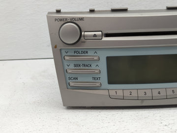 2007-2009 Toyota Camry Radio AM FM Cd Player Receiver Replacement P/N:86120-06181 86120-06182 Fits Fits 2007 2008 2009 OEM Used Auto Parts