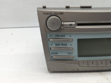 2007-2009 Toyota Camry Radio AM FM Cd Player Receiver Replacement P/N:86120-06180 Fits Fits 2007 2008 2009 OEM Used Auto Parts