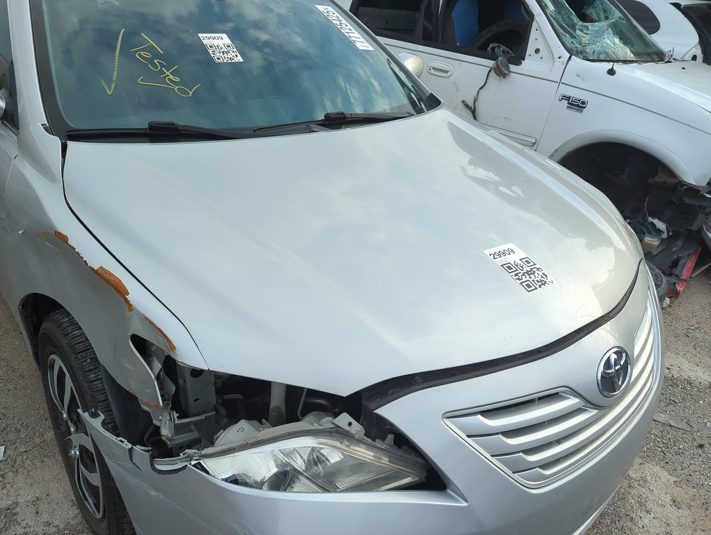 2007-2011 Toyota Camry Hood Oem - Oemusedautoparts1.com