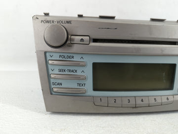 2007-2009 Toyota Camry Radio AM FM Cd Player Receiver Replacement P/N:86120-06180 Fits Fits 2007 2008 2009 OEM Used Auto Parts