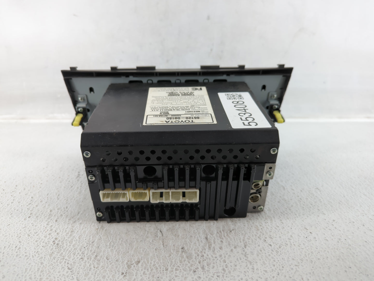 2007-2009 Toyota Camry Radio AM FM Cd Player Receiver Replacement P/N:86120-06180 Fits Fits 2007 2008 2009 OEM Used Auto Par