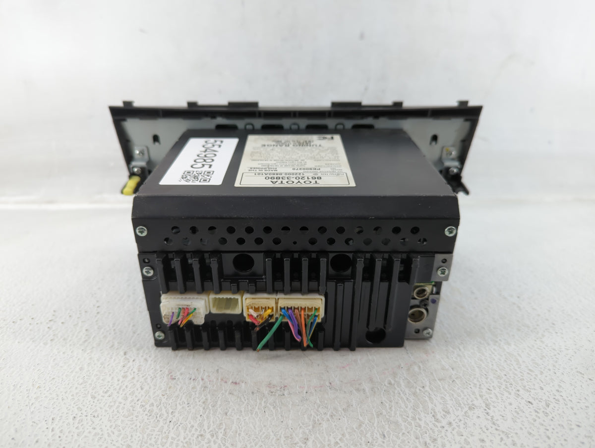 2007-2009 Toyota Camry Am Fm Cd Player Radio Receiver 554985 - Oemusedautoparts1.com