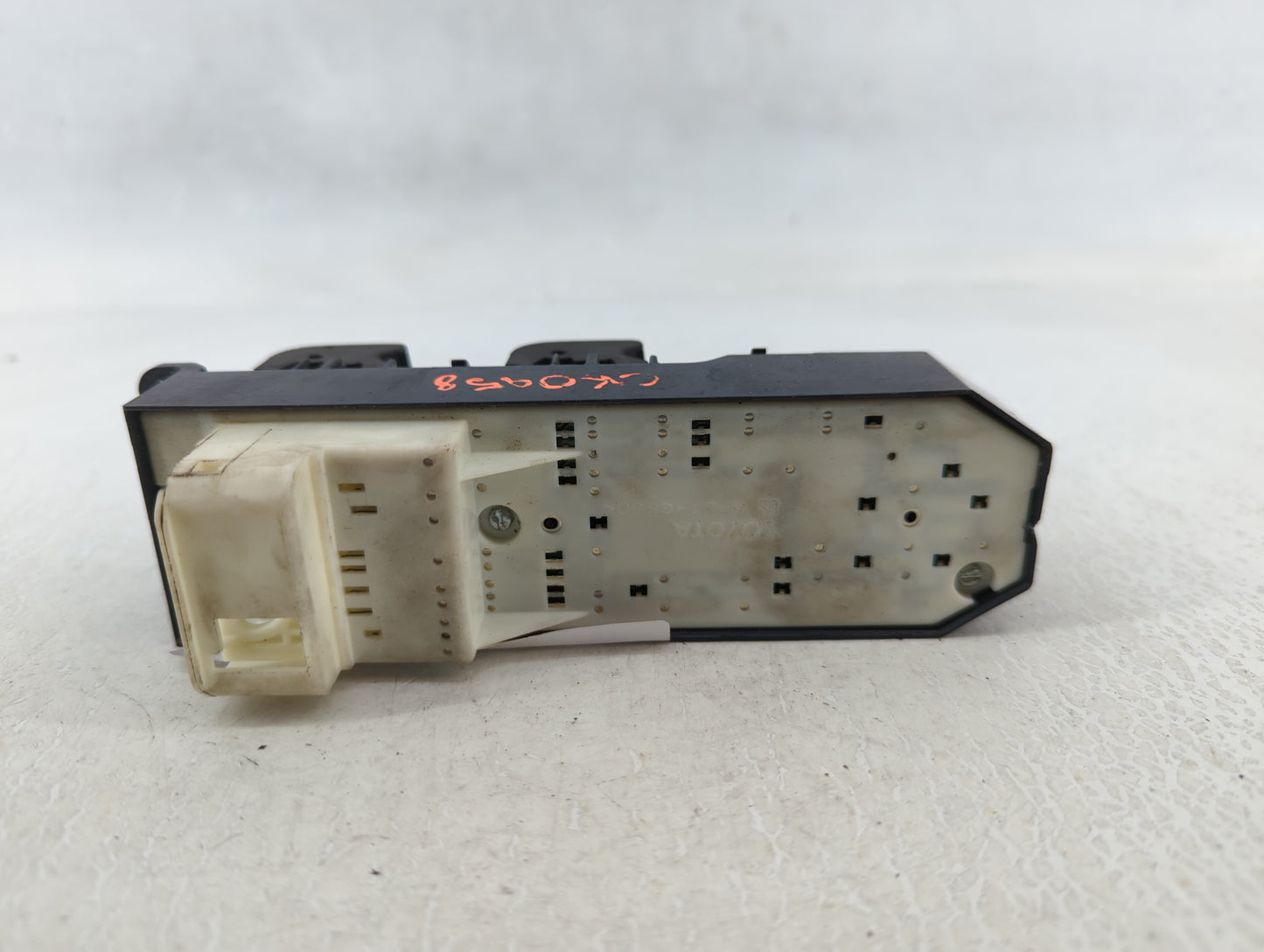 2007-2009 Toyota Camry Master Power Window Switch Replacement Driver Side Left P/N:409-8Y87 01 Fits OEM Used Auto Parts - Oe
