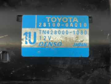 2004-2017 Toyota Camry Car Starter Motor Solenoid OEM P/N:28100-0A010 Fits OEM Used Auto Parts