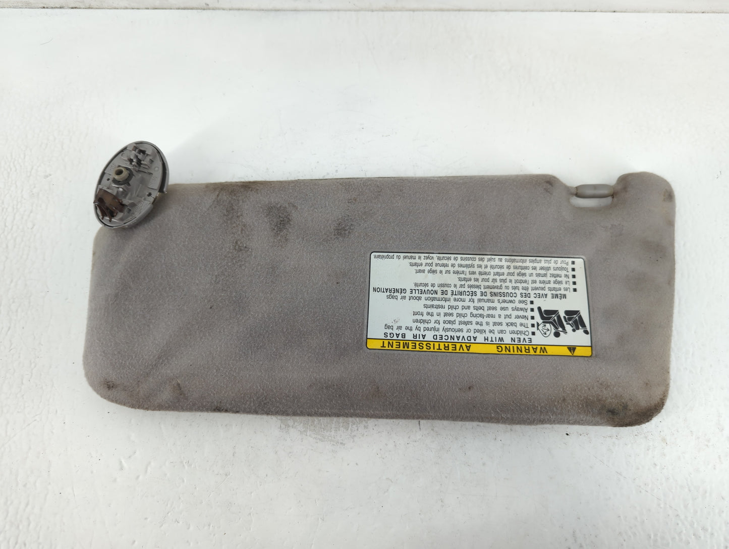 2007-2011 Toyota Camry Sun Visor Shade Replacement Passenger Right Mirror Fits Fits 2007 2008 2009 2010 2011 OEM Used Auto P