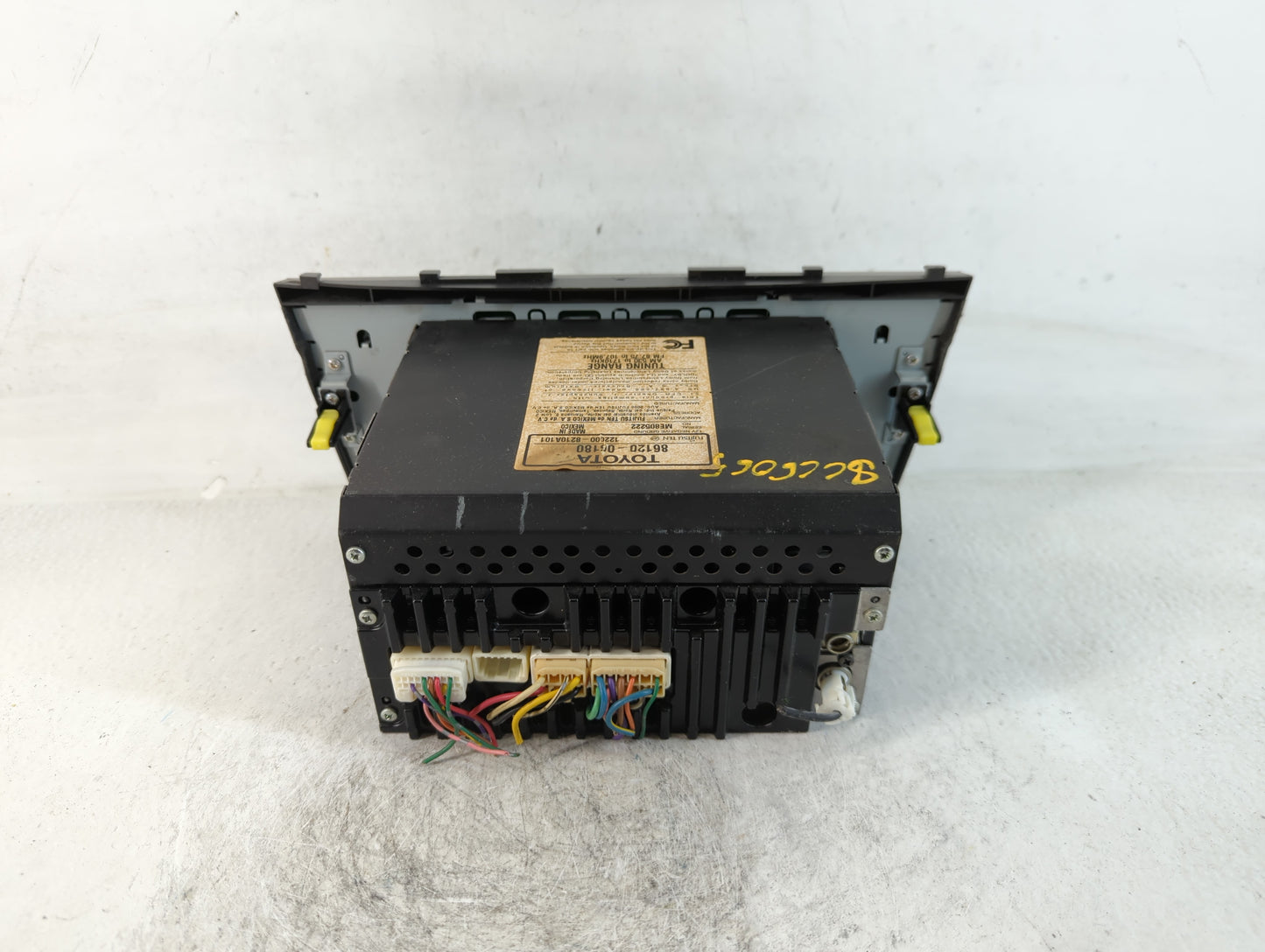 2007-2009 Toyota Camry Radio AM FM Cd Player Receiver Replacement P/N:86120-06180 Fits Fits 2007 2008 2009 OEM Used Auto Par
