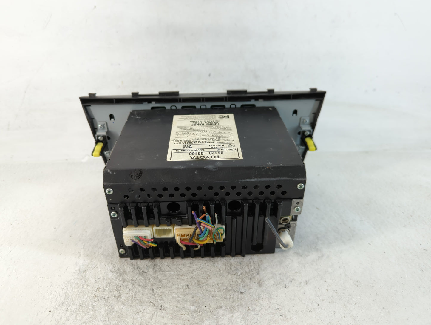 2007-2009 Toyota Camry Radio AM FM Cd Player Receiver Replacement P/N:86120-06180 Fits Fits 2007 2008 2009 OEM Used Auto Par