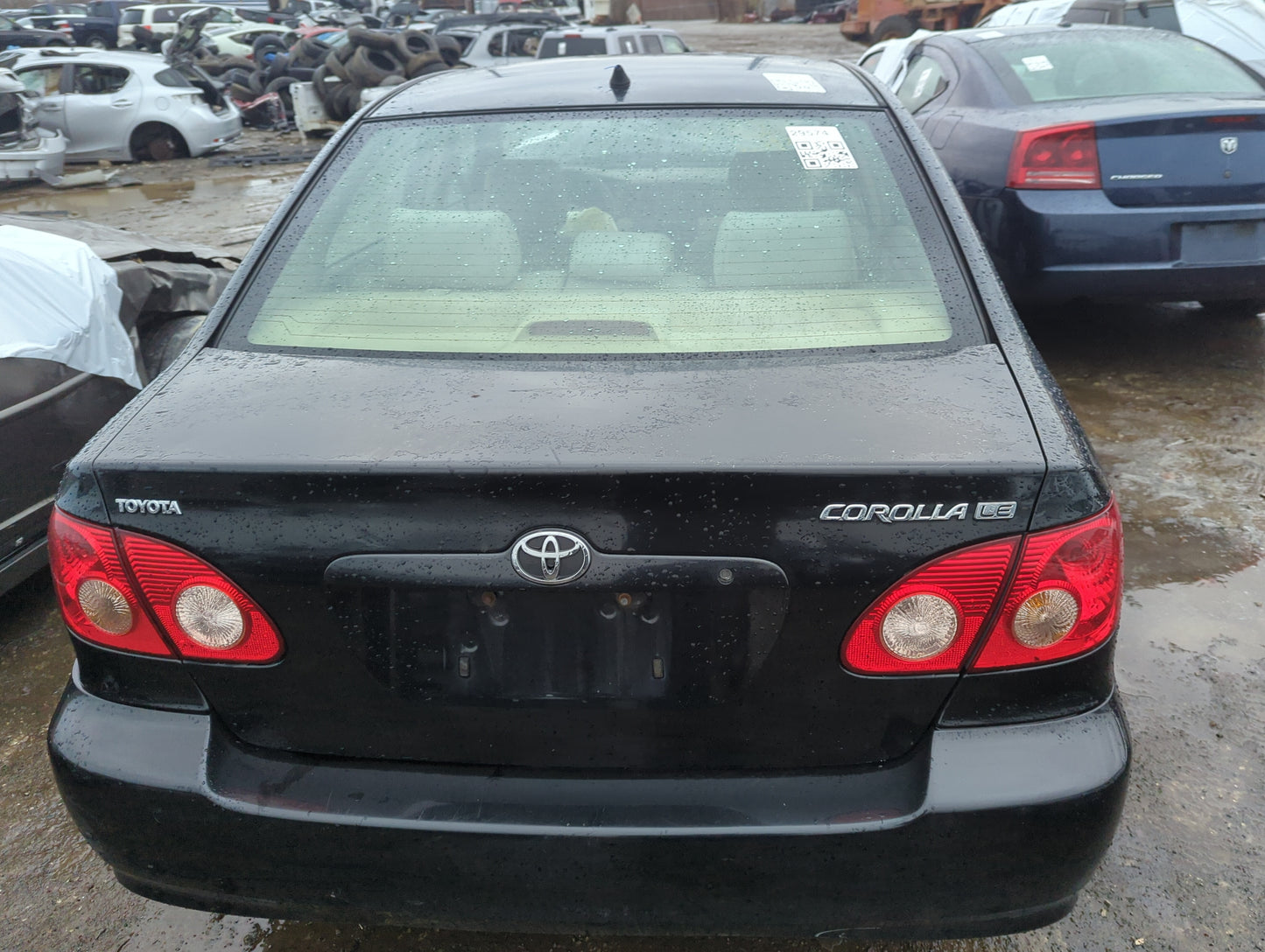 2003-2008 Toyota Corolla Trunk/decklid/hatch/tailgate Oem - Oemusedautoparts1.com