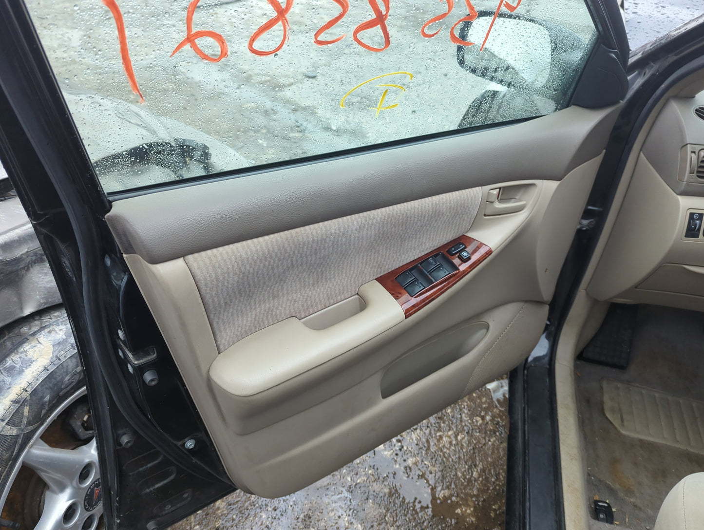 2007 Toyota Corolla Front Left Driver Interior Door Panel Trim - Oemusedautoparts1.com