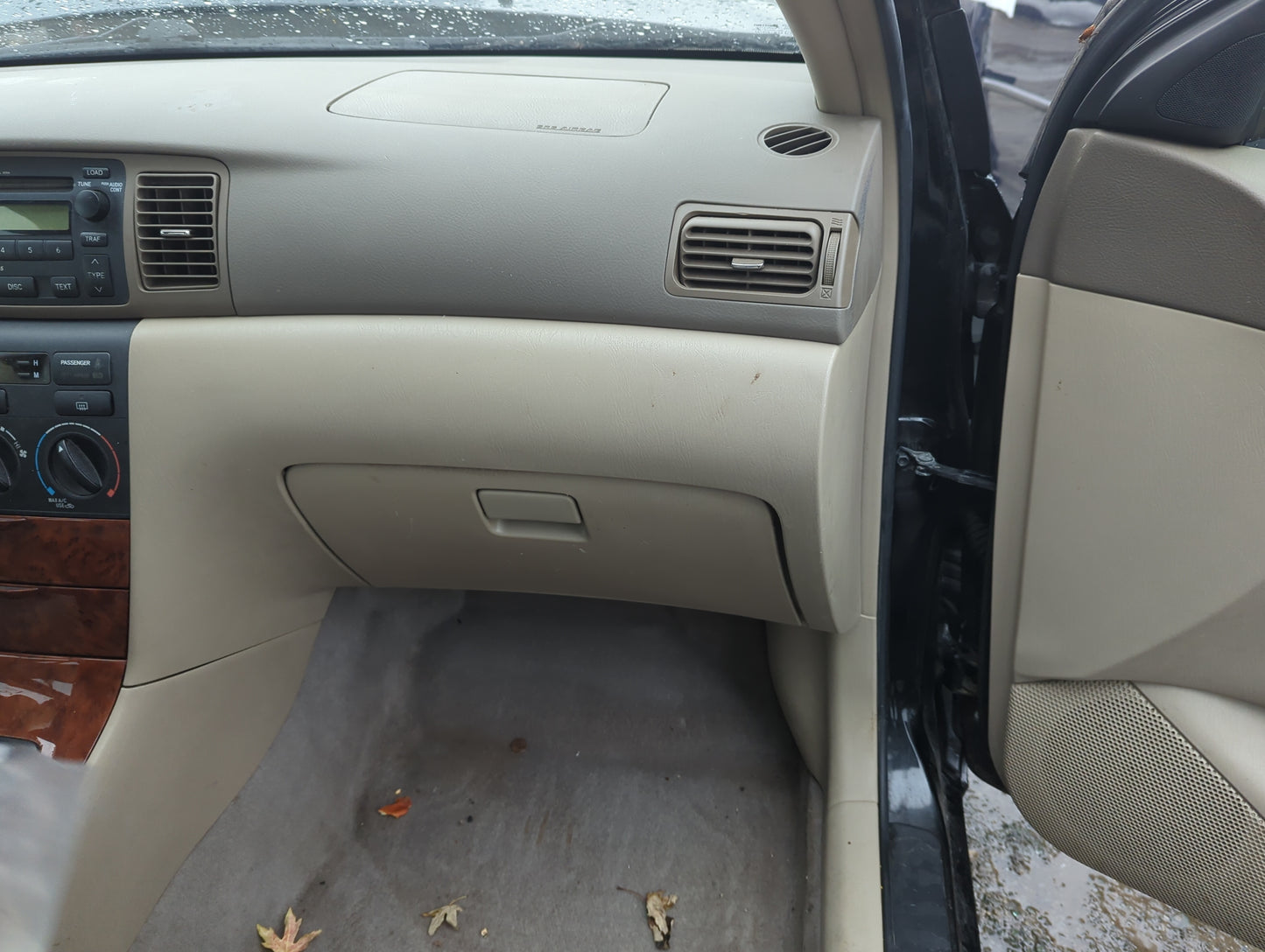 2007 Toyota Corolla Passenger Glove Box Door Storage Compartment - Oemusedautoparts1.com