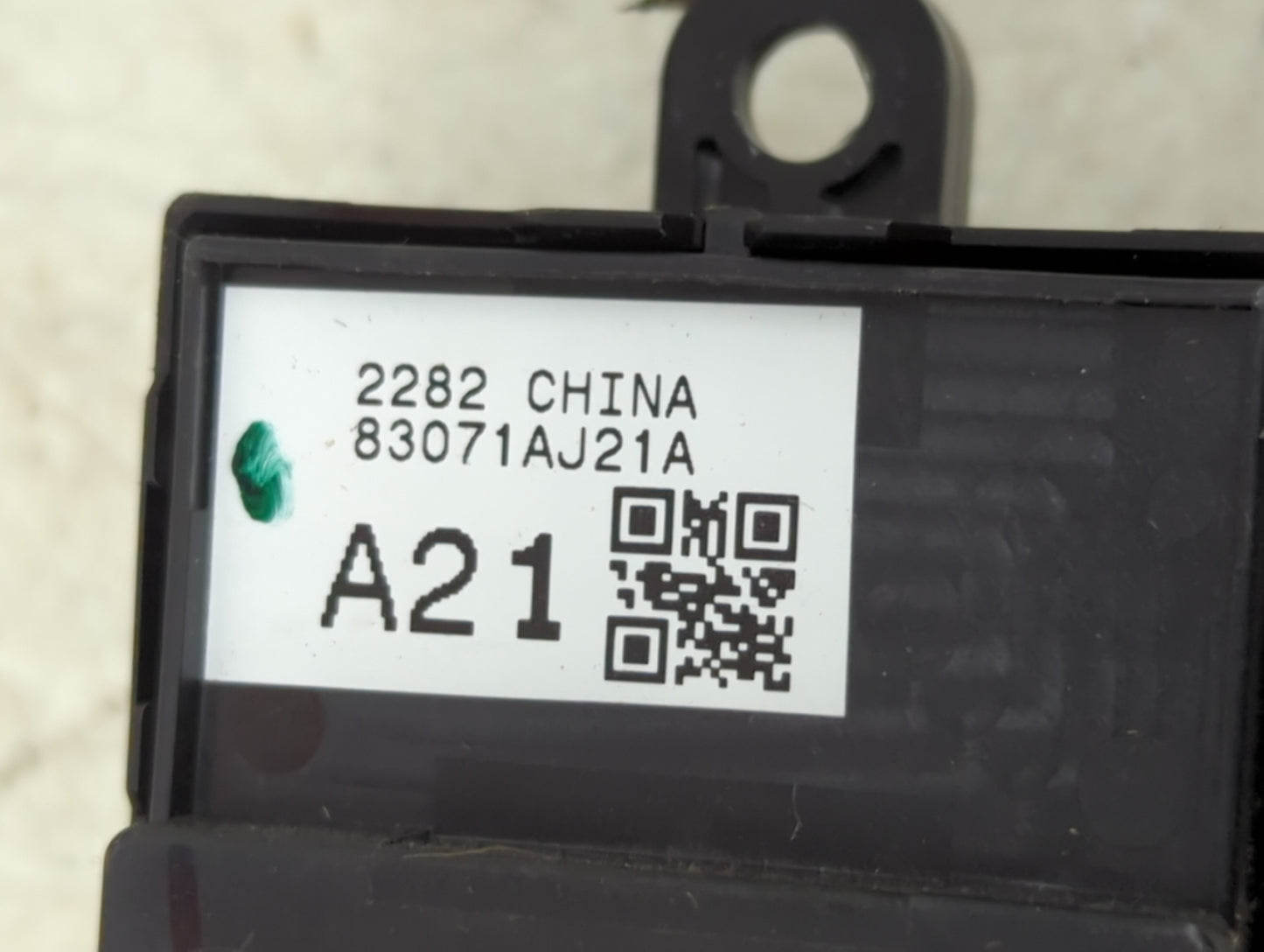 2003-2008 Toyota Corolla Master Power Window Switch Replacement Driver Side Left P/N:83071AJ21A 2282 Fits OEM Used Auto Part
