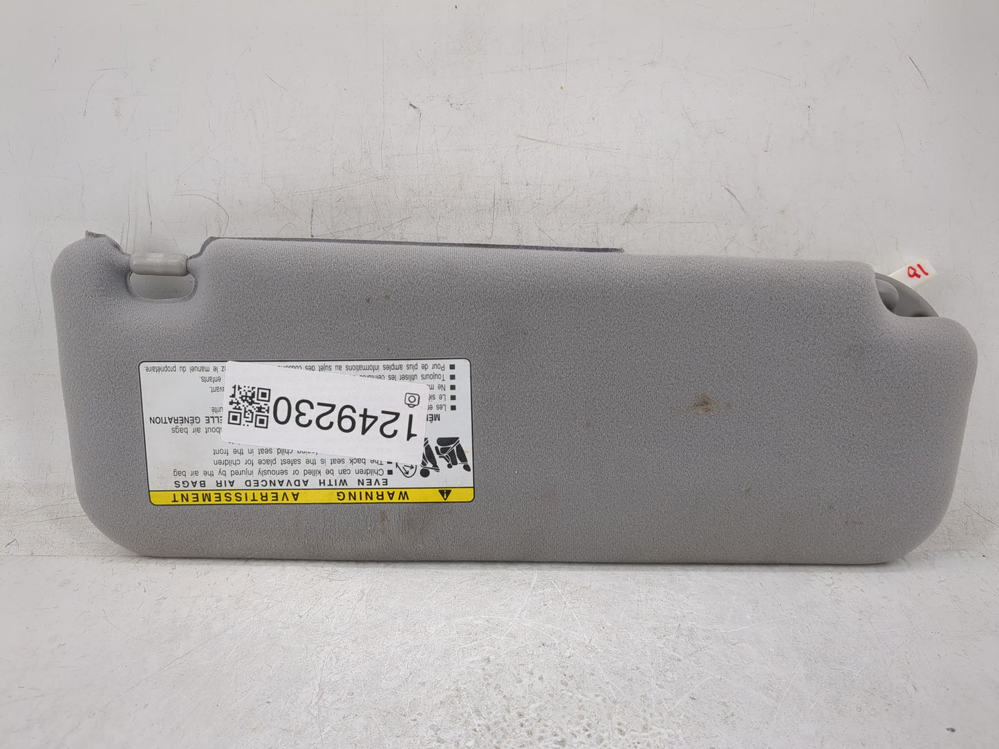 2006-2009 Toyota Prius Sun Visor Shade Replacement Driver Left Mirror Fits Fits 2006 2007 2008 2009 OEM Used Auto Parts - Oe