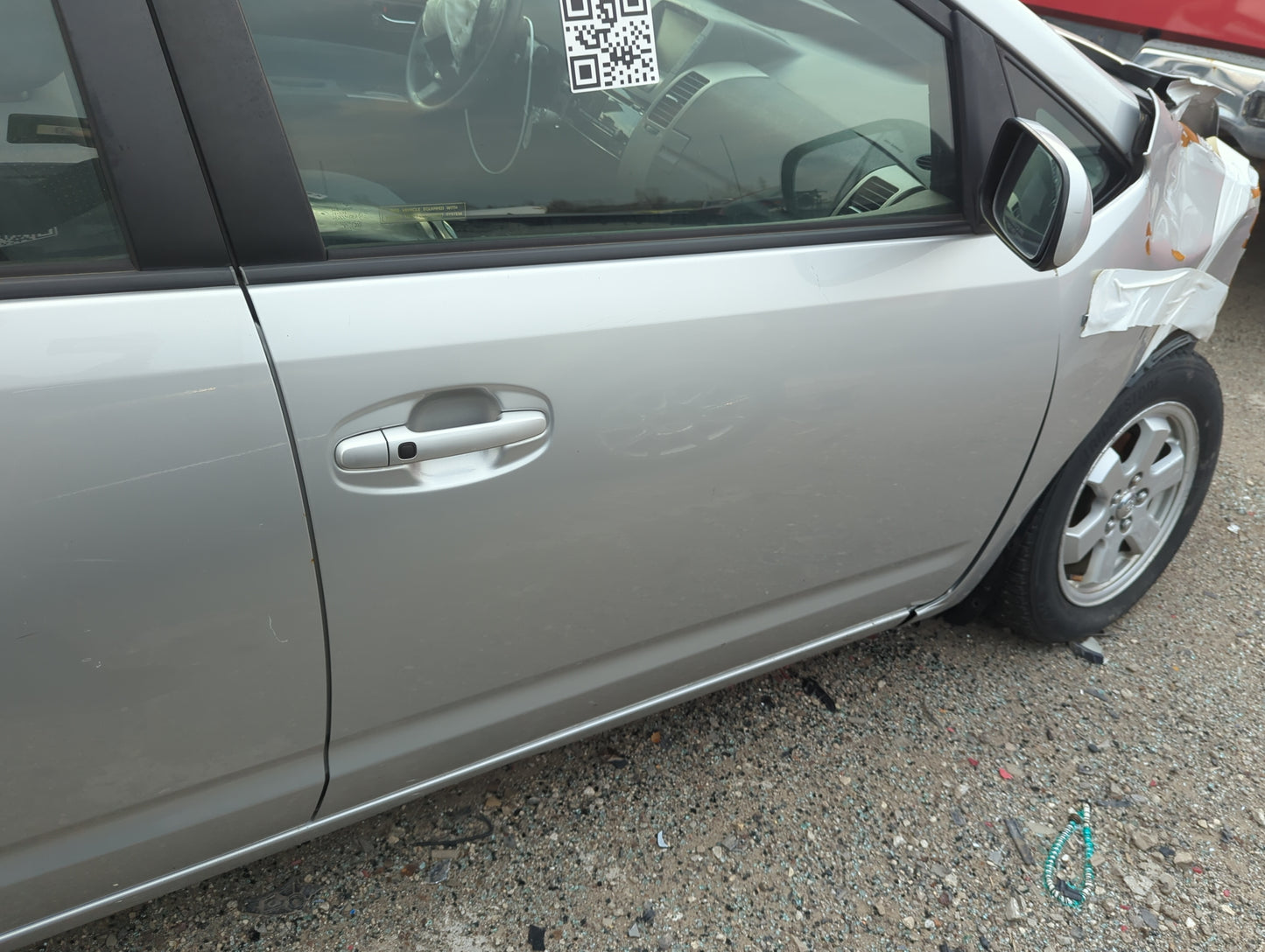 2004-2009 Toyota Prius Passenger Front Door Oem - Oemusedautoparts1.com